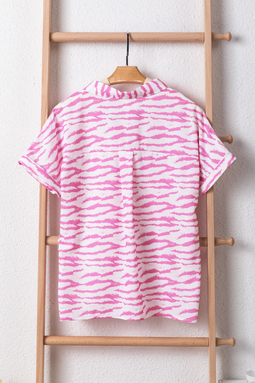 Pink Zebra Blouse LT