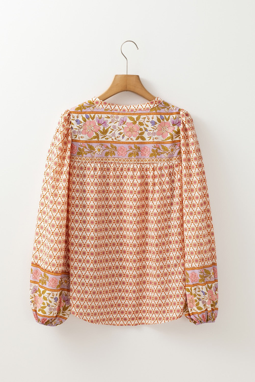 Boho Floral Button Shirt LT