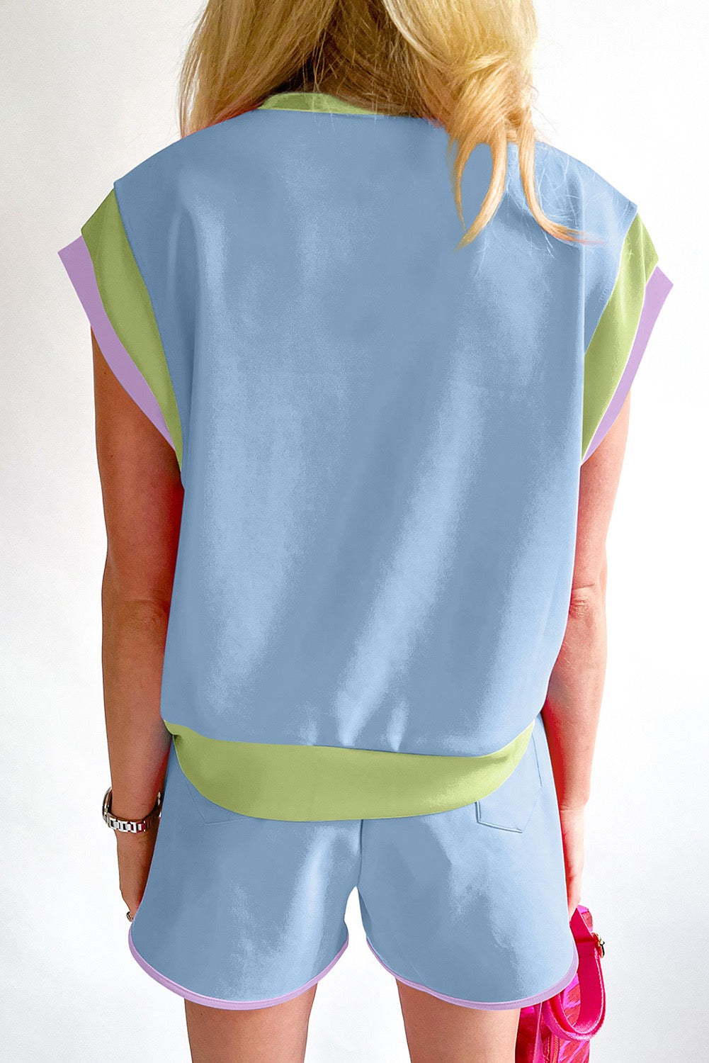 Blue Colorblock Set LT