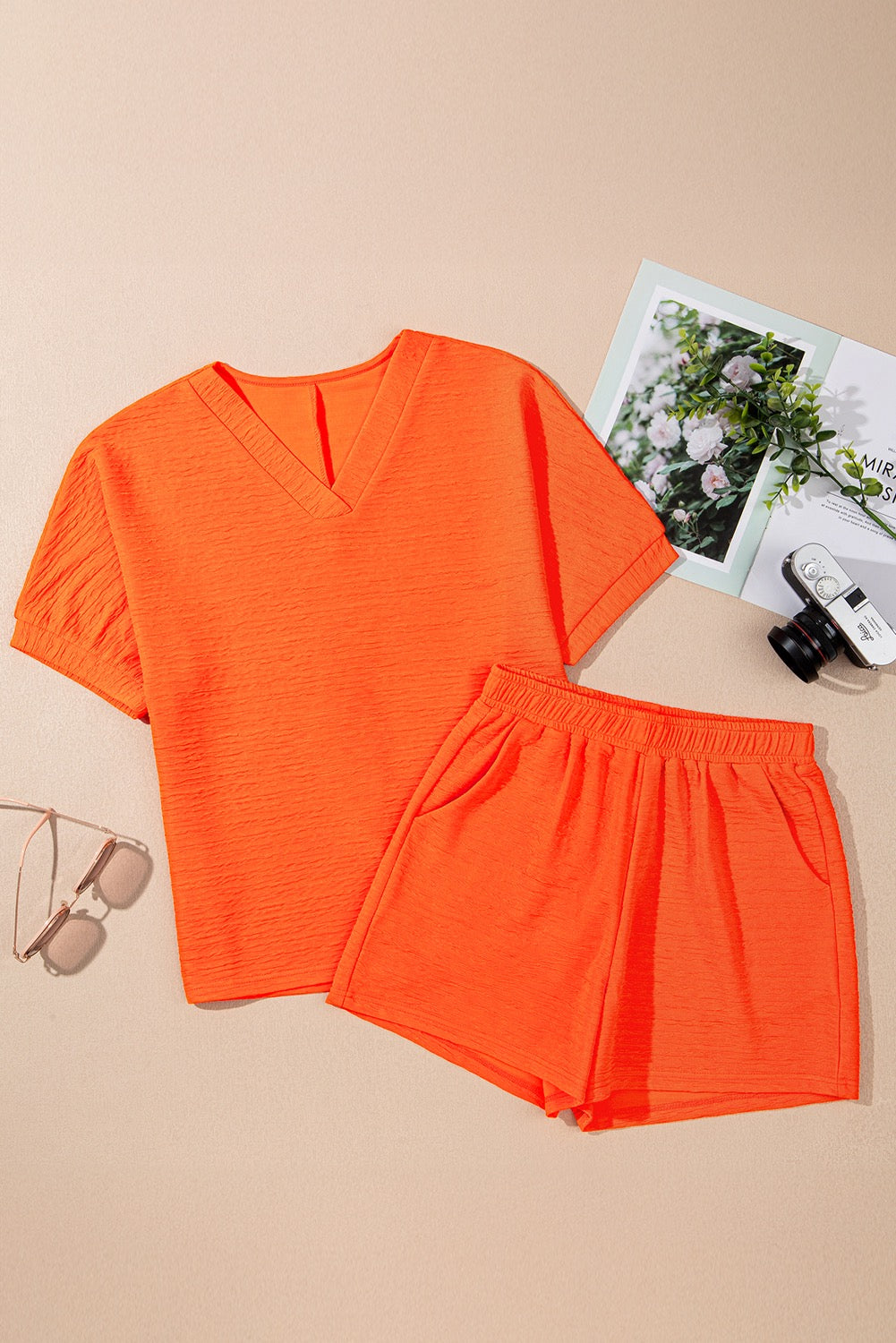 Orange Textured Set LT