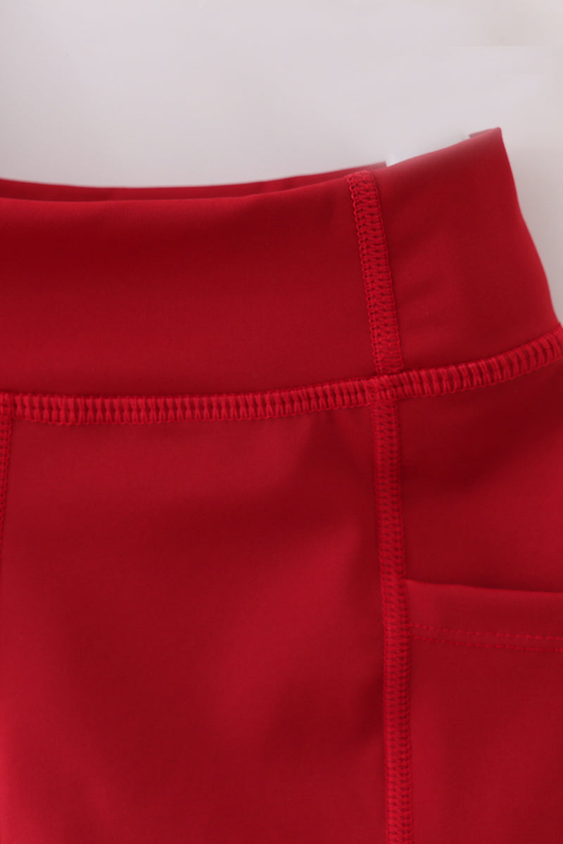 Maroon 2pc active dress